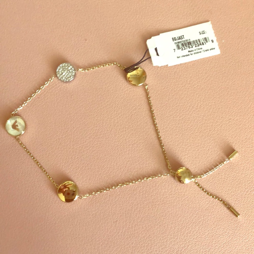 Armani gold bracelet